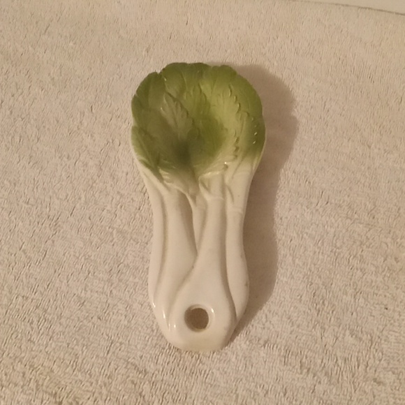 Vintage Celery Spoon Decor - Picture 2 of 3